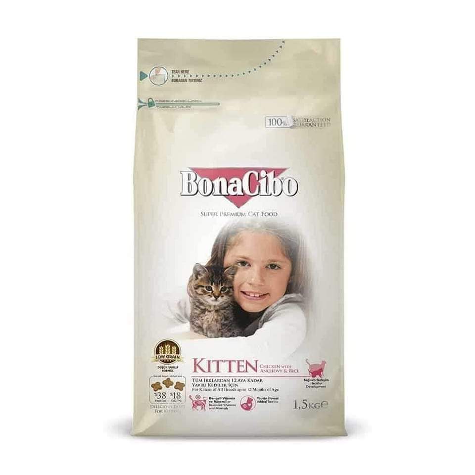 Picture of Bonacibo Kitten cat food 1.5 kg