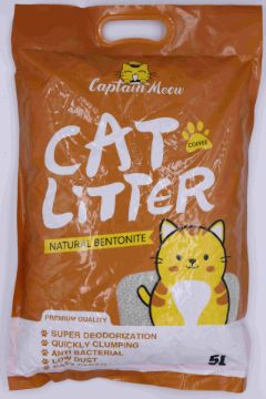 Picture of PA- Cat Litter Captain Meow - Cofee (5Liter) 