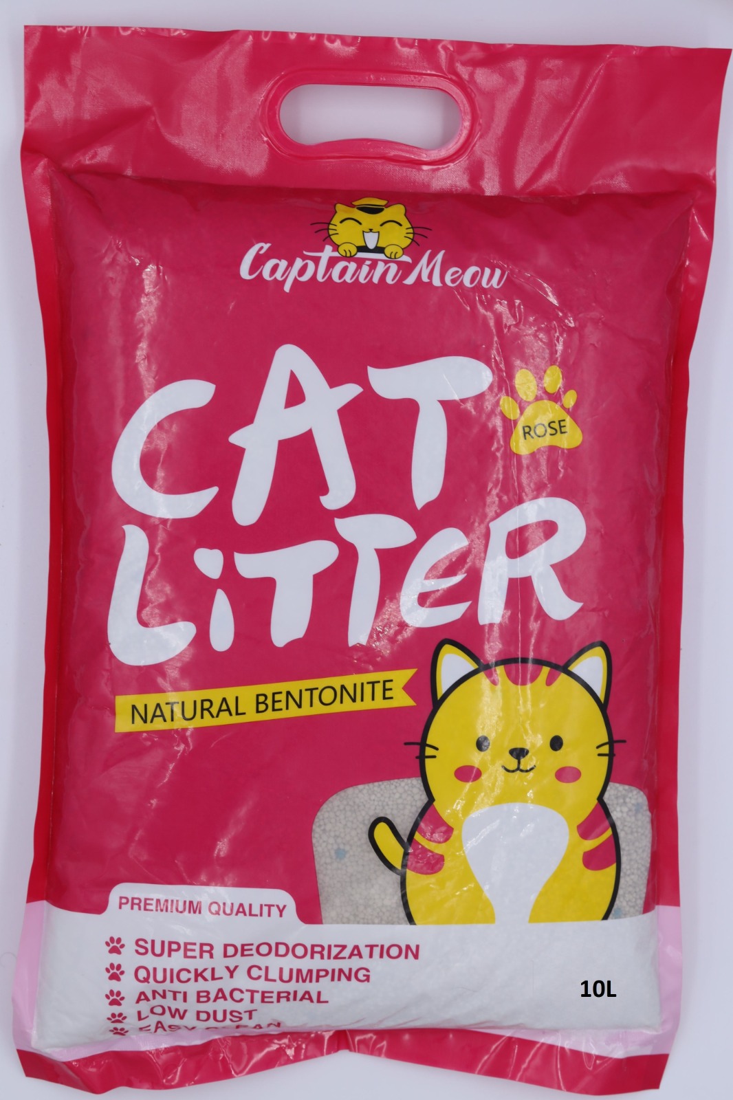Cat Litter Captain Meow - Rose -AgroMukam