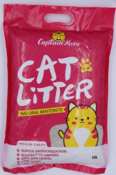 Picture of PA- Cat Litter Captain Meow - Rose  (10Liter) 