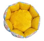 Round Plush Pet Bed Super Soft and Super Warm (S Size)