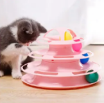 Cat Tower Tracks Ball Pet Toys