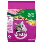 Whiskas Adult (1+ Year) Dry Cat Food Tuna Flavour 480g