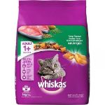 Whiskas Adult (1+ Year) Dry Cat Food Tuna Flavour 3kg