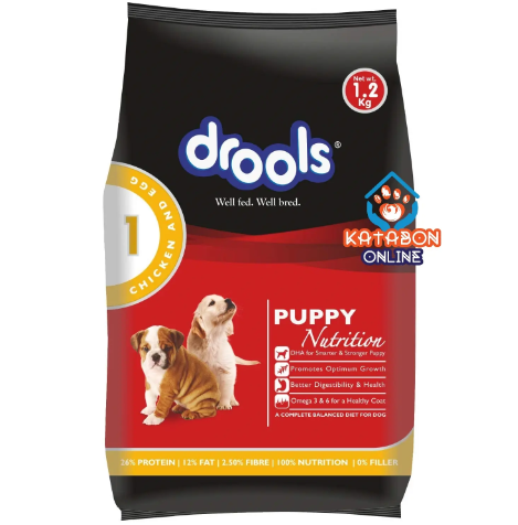Picture of Drools Chicken and Egg Puppy Dog Food 1.2kg