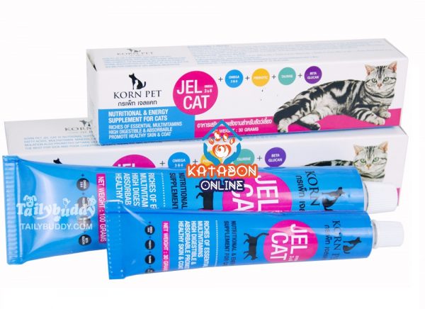 Picture of Korn Pet Gel Multivitamin Supplement for Cats 30g