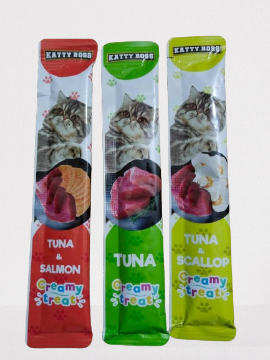 Picture of Katty Boss Treat Tuna & Salmon 15g