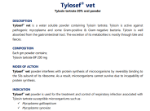 Tylosef 20% Powder (Vet) 5 Kg