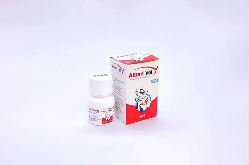 Alben Vet 20 ml Suspension -AgroMukam