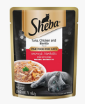 Sheba Pouch Tuna & Chicken 70gm