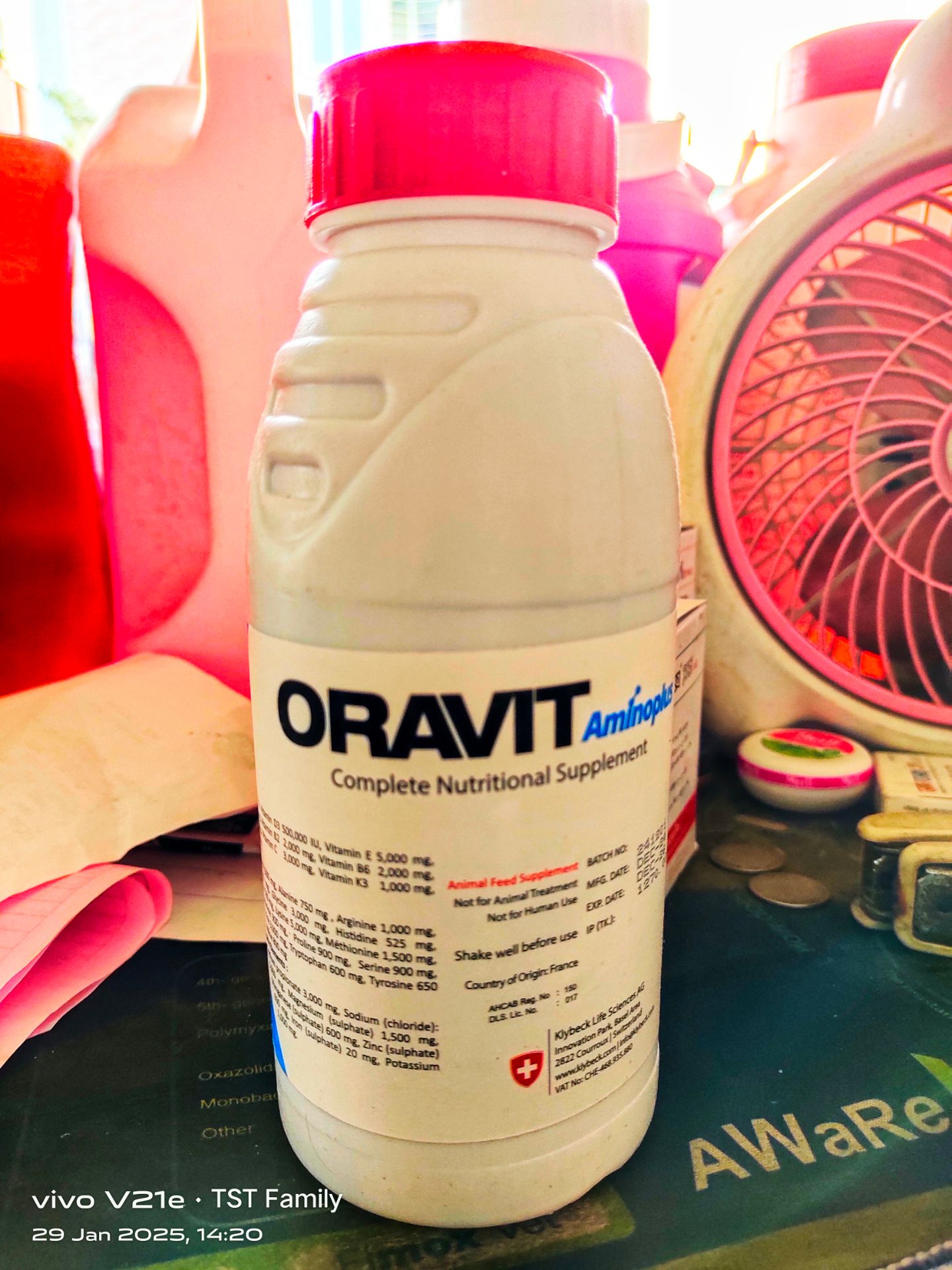 Picture of Oravit Amino Plus 500ml