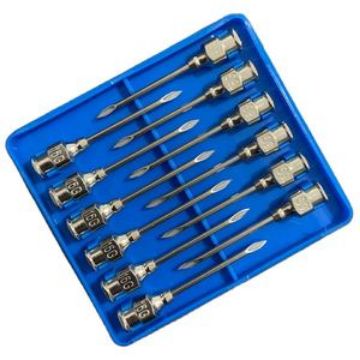 Picture of Steel Animal Injector Syringe Needle 1box × 12p