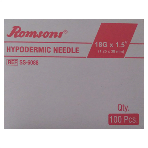 Picture of NEEDLE 18G× 1.5 × 100 UNITS
