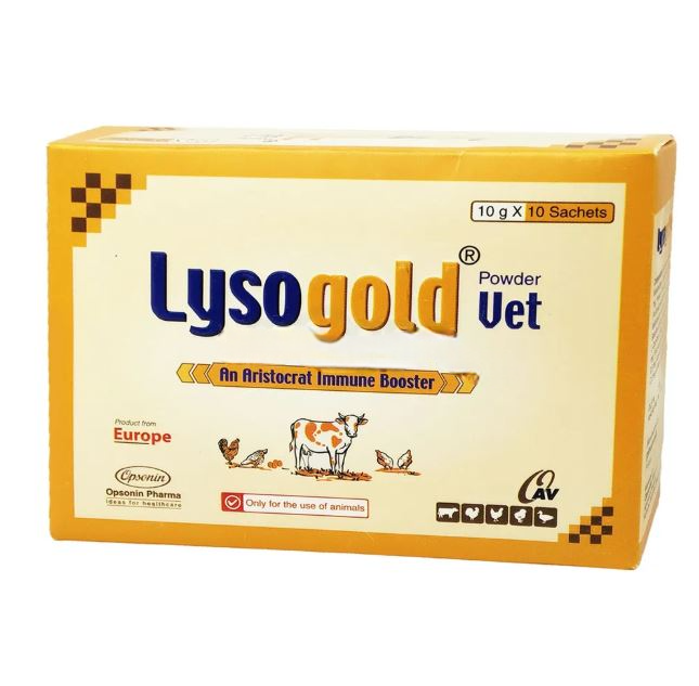 Picture of Lysogold Vet 10 gm Powder - 1x10's