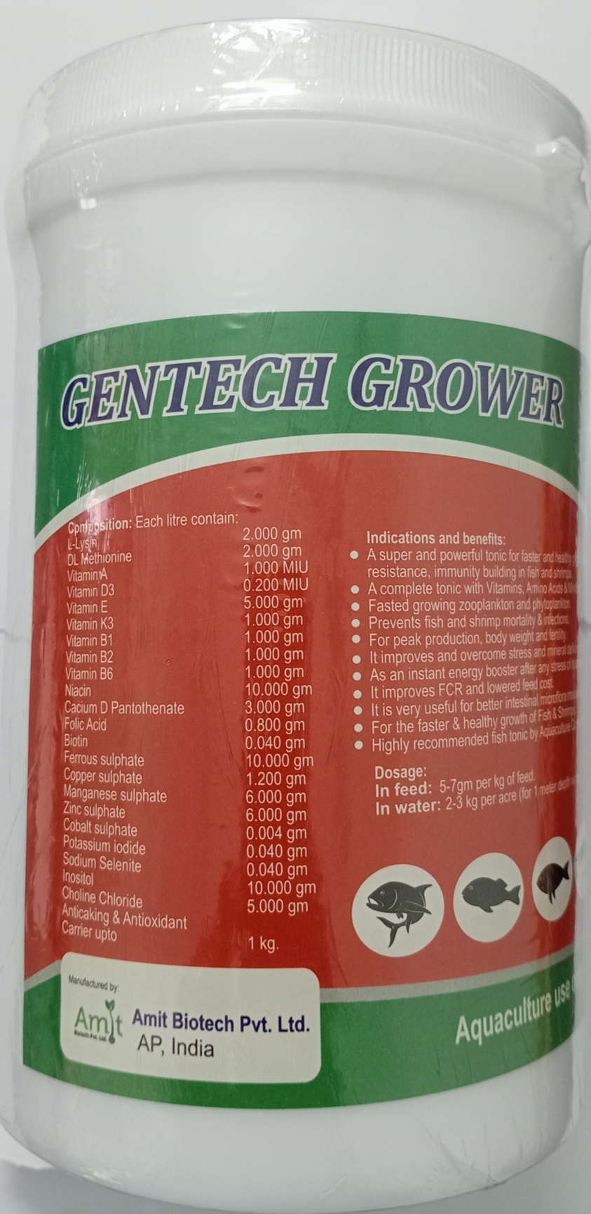Picture of Zentech Grower 1 kg