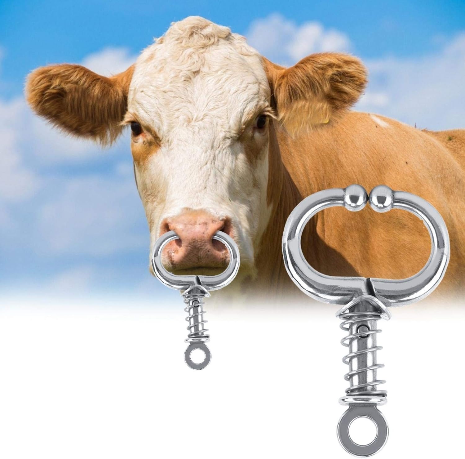Picture of Spring BULL NOSE Holder -SELF LOCK
