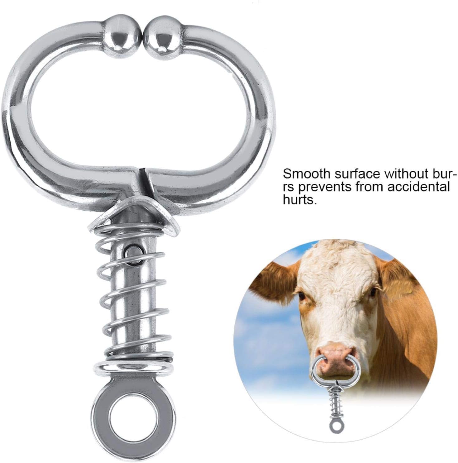 Picture of Spring BULL NOSE Holder -SELF LOCK