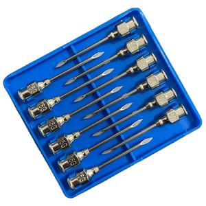 Picture of Steel Animal Injector Syringe Needle (1 box × 12p)