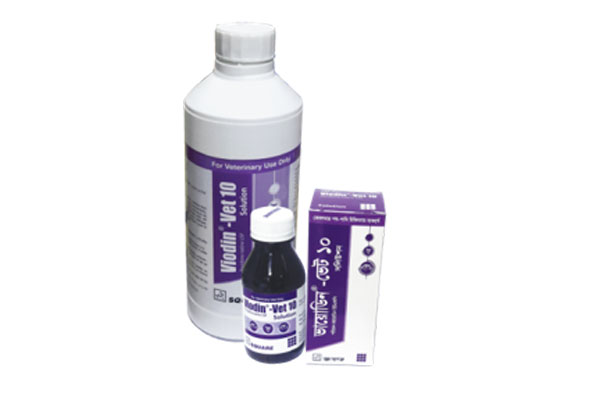 Picture of Viodin-Vet 10 Solution 100ml