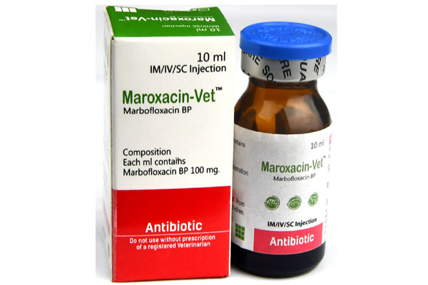 Picture of Maroxacin Vet Inj 10 ml 1's